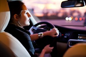 Driving a Car at Night