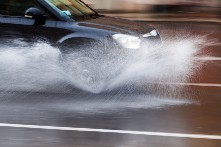 Vehicle Hydroplaning