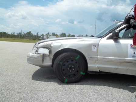 SCARS 2011 Crash 3 Lt Front of Bullet Vehicle Post-Impact