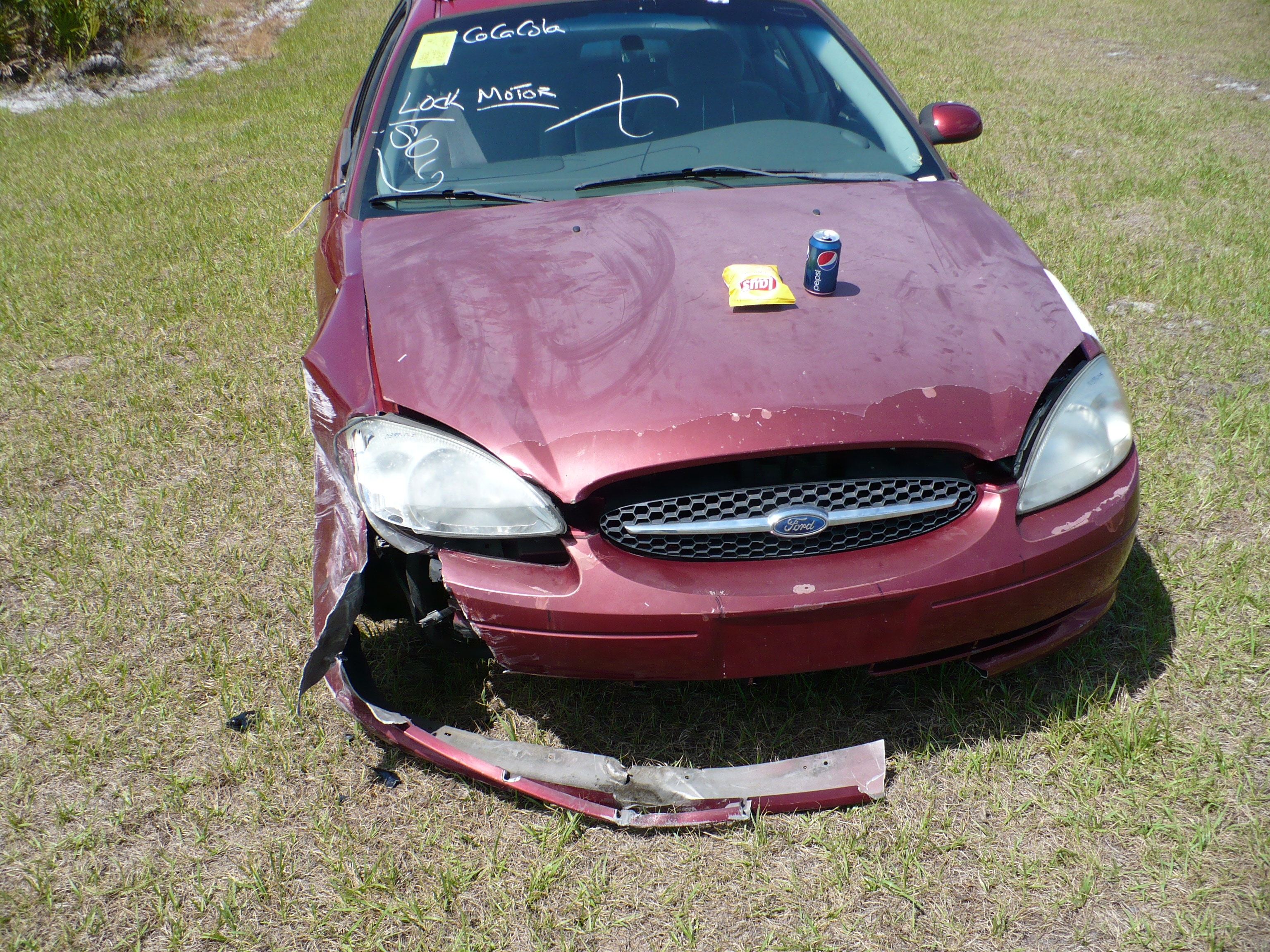 1999 Ford taurus crash test #10