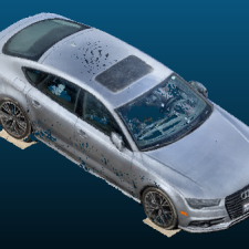 2018 Audi A7 - Silver Front