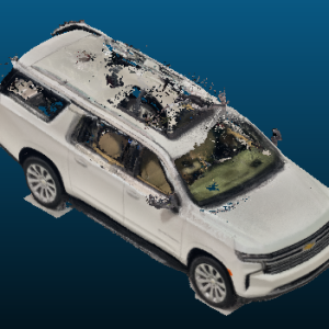 2023 Chevrolet Suburban White Front