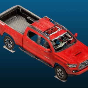 2022 Toyota Tacoma Point Cloud Reference image