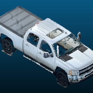 2011 Chevrolet Silverado 2500 HD Crew Cab 154wb vehicle Point Cloud Reference image