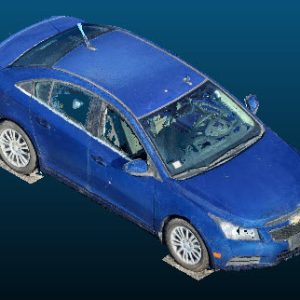 2012 Chevrolet Cruze 4dr vehicle Point Cloud Reference image