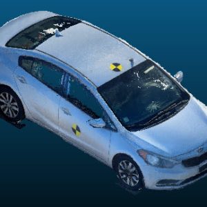 2015 Kia Forte 4dr Sedan vehicle Point Cloud Reference image