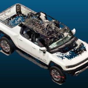 2023 GMC Hummer EV Point Cloud Reference Image