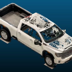 2023 GMC Sierra 2500 HD Crew Cab 159wb Point Cloud Reference Image