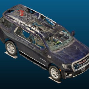 2023 GMC Yukon SUV Point Cloud Reference Image