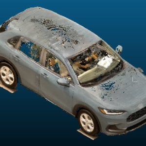2023 Honda HR-V SUV Point Cloud Reference Image