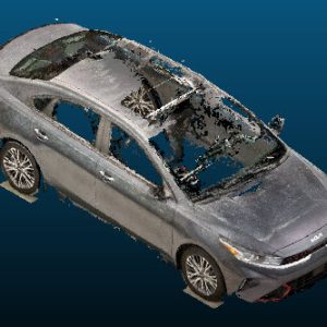 2023 Kia Forte Point Cloud Reference Image