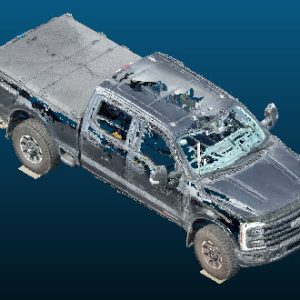 2024 Ford F350 Crew Cab 160wb vehicle Point Cloud Reference image