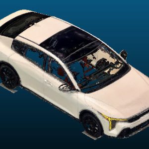 2024 Kia K4 GT Turbo vehicle Point Cloud Reference image