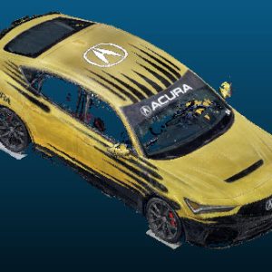 2025 Acura Integra vehicle Point Cloud Reference image