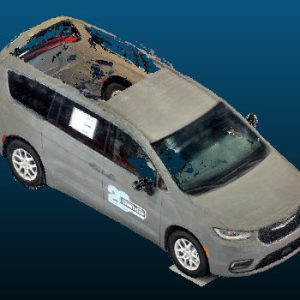 2025 Chrysler Pacifica vehicle Point Cloud Reference image