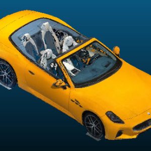 2025 Maserati GranCabrio Convertible vehicle Point Cloud Reference image