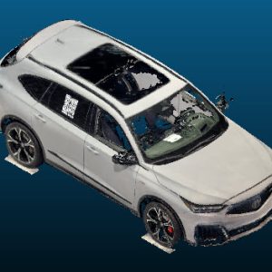 2026 Acura MDX SH SUV vehicle Point Cloud Reference image