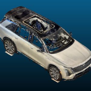 2026 Cadillac Vestiq SUV vehicle Point Cloud Reference image