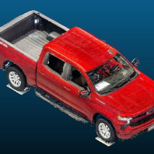 2026 Chevrolet Silverado 1500 Crew Cab 147wb vehicle Point Cloud Reference image