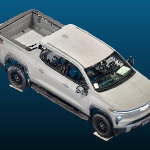 2026 Chevrolet Silverado EV LT 146wb vehicle Point Cloud Reference image