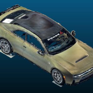 2026 Dodge Charger 2 door Coupe vehicle Point Cloud Reference image