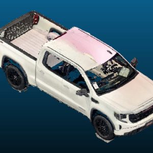 2026 GMC Sierra 1500 Crew Cab 147wb vehicle Point Cloud Reference image