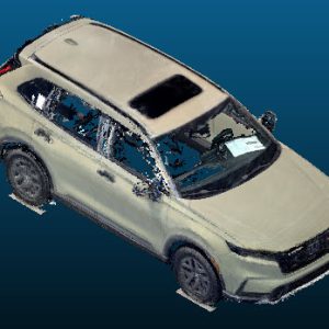 2026 Honda CR-V Hybrid vehicle Point Cloud Reference image