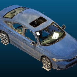 2026 Honda Civic Sport Touring Hybrid Sedan vehicle Point Cloud Reference image