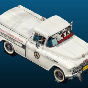 1957 Chevrolet 3124 Cameo Carrier vehicle Point Cloud Reference image