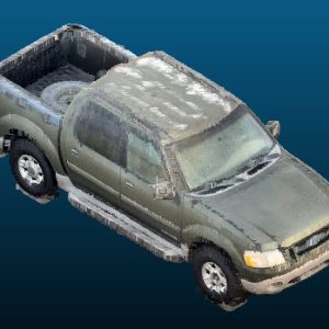 2001 Ford Explorer Sport Trac vehicle Point Cloud Reference image