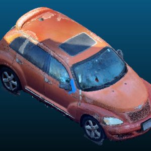 2003 Chrysler PT Cruiser vehicle Point Cloud Reference image