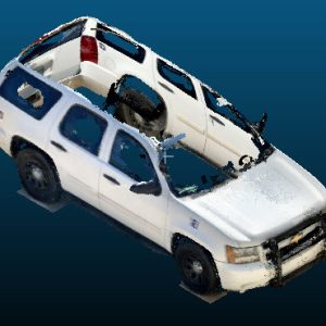 2009 Chevrolet Tahoe vehicle Point Cloud Reference image