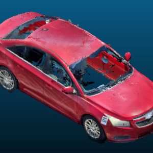 2011 Chevrolet Cruze vehicle Point Cloud Reference image