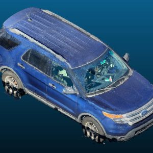 2011 Ford Explorer vehicle Point Cloud Reference image