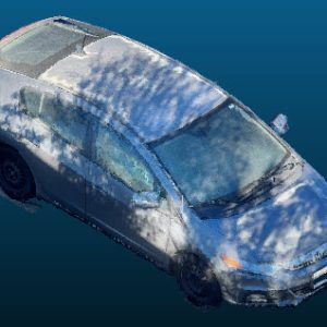 2012 Honda Insight vehicle Point Cloud Reference image