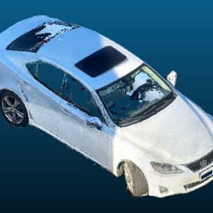 2012 Lexus IS 250 vehicle Point Cloud Reference image