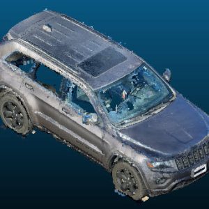 2015 Jeep Grand Cherokee vehicle Point Cloud Reference image