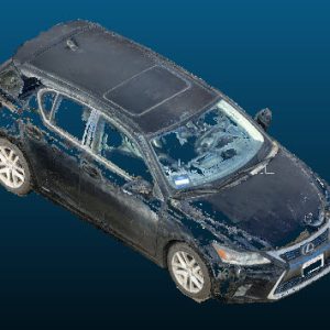 2015 Lexus CT200h vehicle Point Cloud Reference image