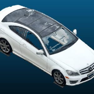 2016 Mercedes Benz C250 Coupe vehicle Point Cloud Reference image