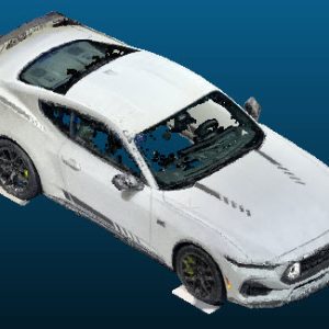 2024 Ford Mustang RTR 2 door Coupe vehicle Point Cloud Reference image