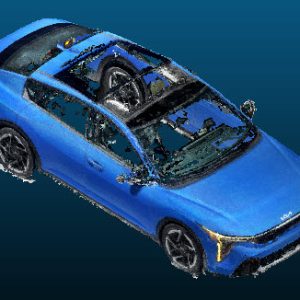 2025 Kia K4 GT vehicle Point Cloud Reference image