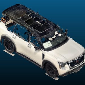 2025 Nissan Armada Pro4X vehicle Point Cloud Reference image