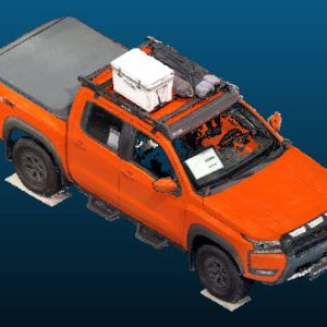 2025 Nissan Frontier Pro4X Crew Cab 126wb vehicle Point Cloud Reference image