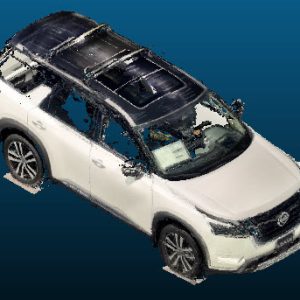 2025 Nissan Pathfinder Platinum vehicle Point Cloud Reference image