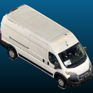 2025 RAM Promaster 136wb High Roof Cargo Van vehicle Point Cloud Reference image