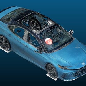 2025 Toyota Camry vehicle Point Cloud Reference image