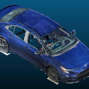 2025 Toyota Corolla SE vehicle Point Cloud Reference image