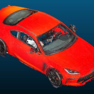 2025 Toyota GR 86 2p2 vehicle Point Cloud Reference image