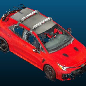 2025 Toyota GR Corolla vehicle Point Cloud Reference image