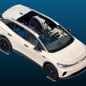 2025 Volksawagen ID.4 Pro S vehicle Point Cloud Reference image
